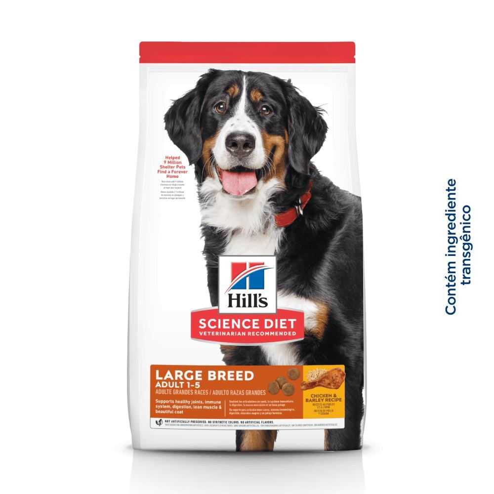 Ração Hill's Science Diet Cães Adultos Raças Grandes Sabor Frango - 3