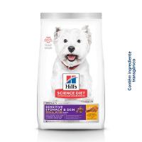 Ração Hill's Science Diet Pedaços Pequenos Cães Adultos Pele Sensível Sabor Frango - 5
