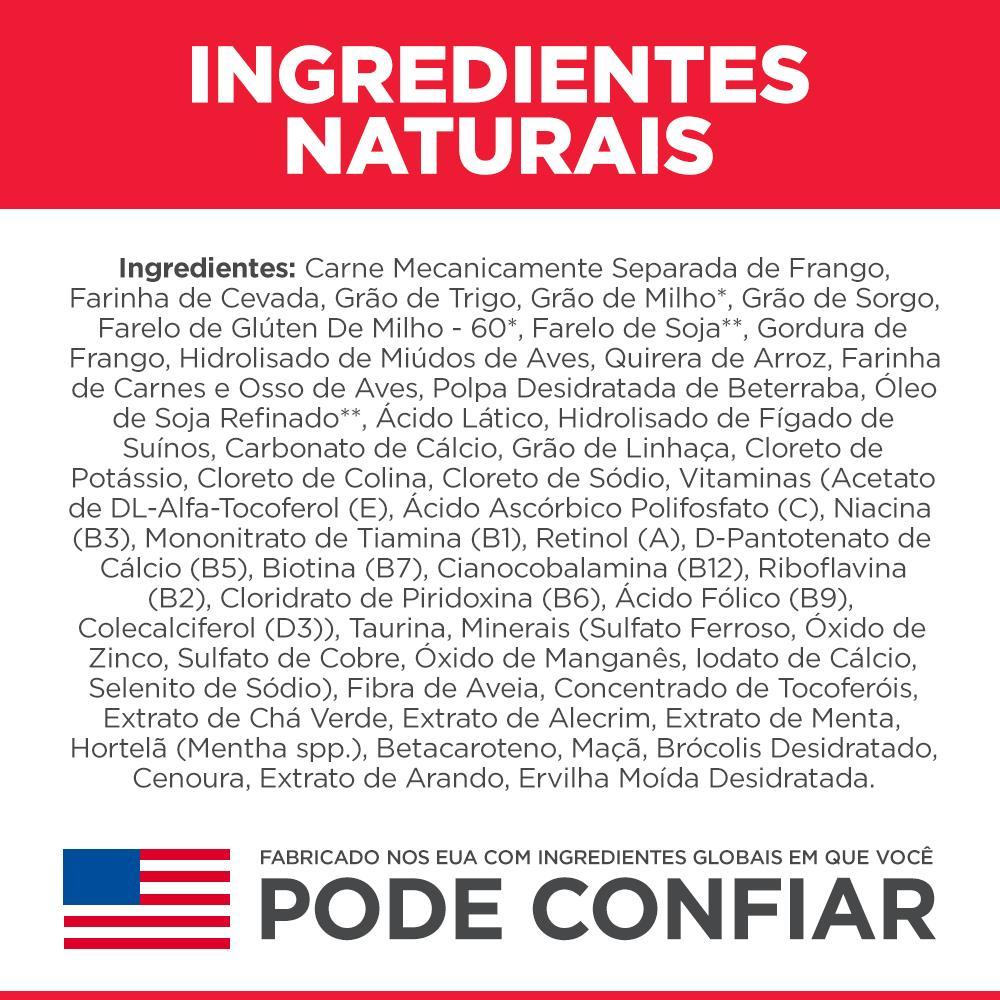 Ração Hill's Science Diet para Cães Adultos Sabor Frango - 9