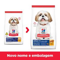 Ração Hill's Science Diet Adulto 7+ Pedaços Pequenos Cães Idosos Sabor Frango - 2
