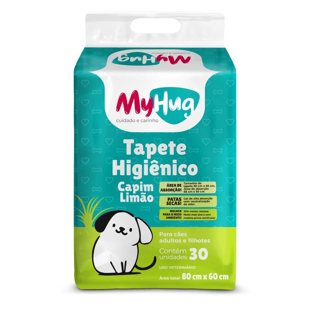 Tapete Higiênico MyHug Capim Limão 80x60cm - 1