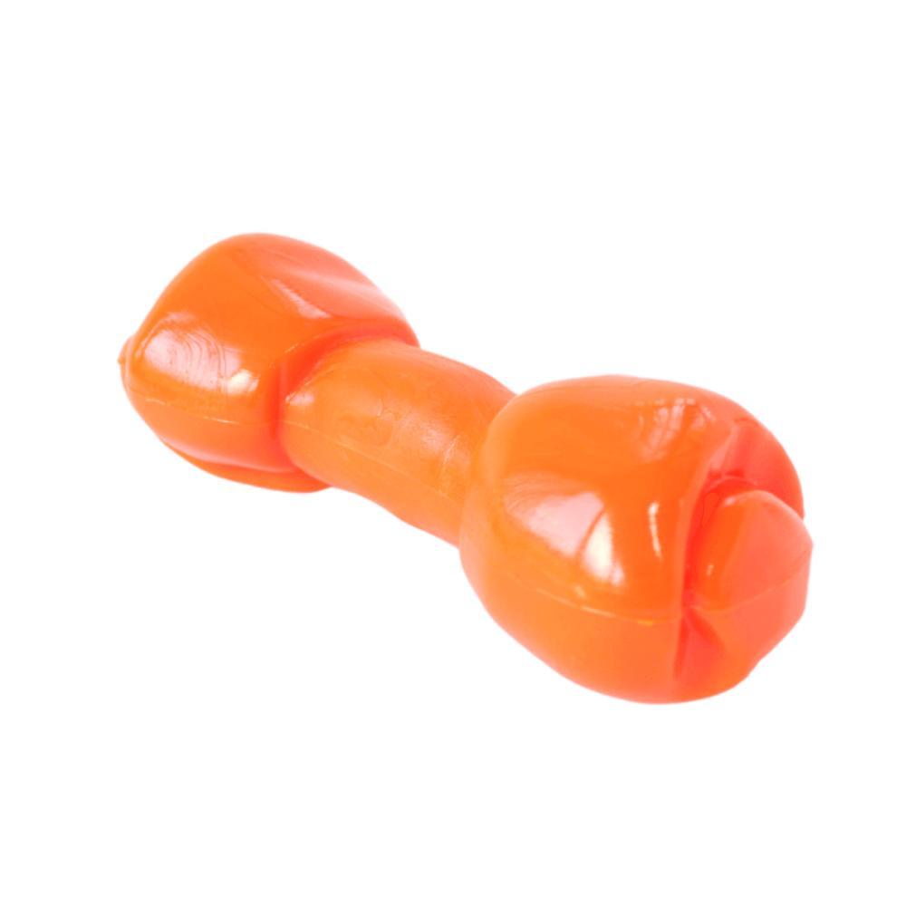 Brinquedo Osso Flexi Bone Laranja Odontopet - 1