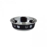 Comedouro Gatos Inox Fusion Preto Jambo - 1