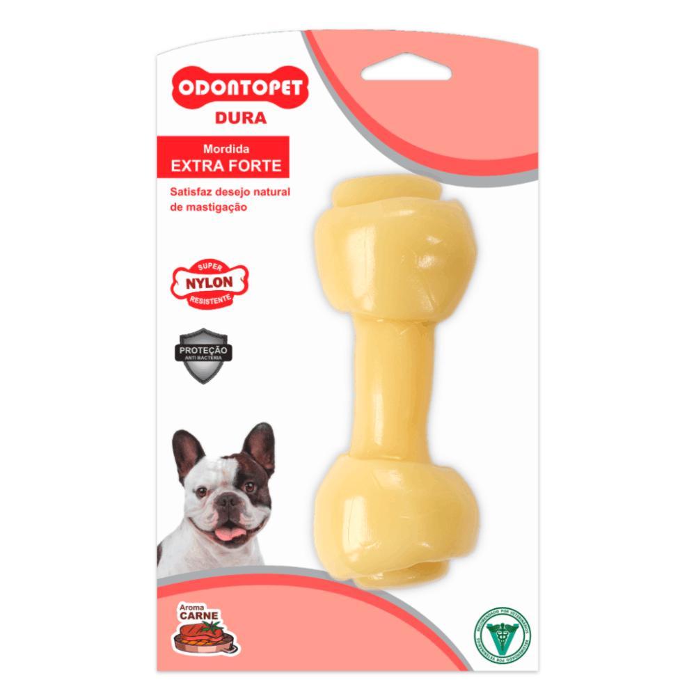 Brinquedo Osso Durabone Odontopet Bege - 4