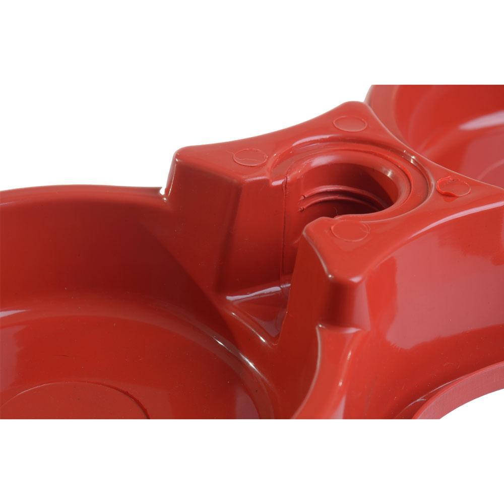 Comedouro e Bebedouro Garrafa Pet Vermelho Alvorada - 3
