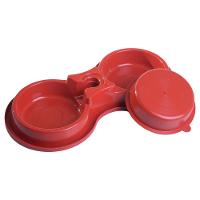 Comedouro e Bebedouro Garrafa Pet Vermelho Alvorada - 4