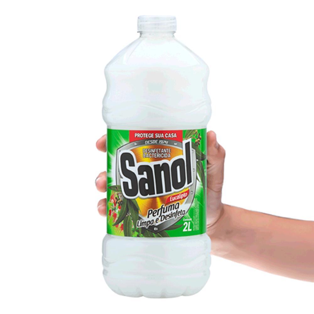 Desinfetante Bactericida Eucalipto Sanol - 3
