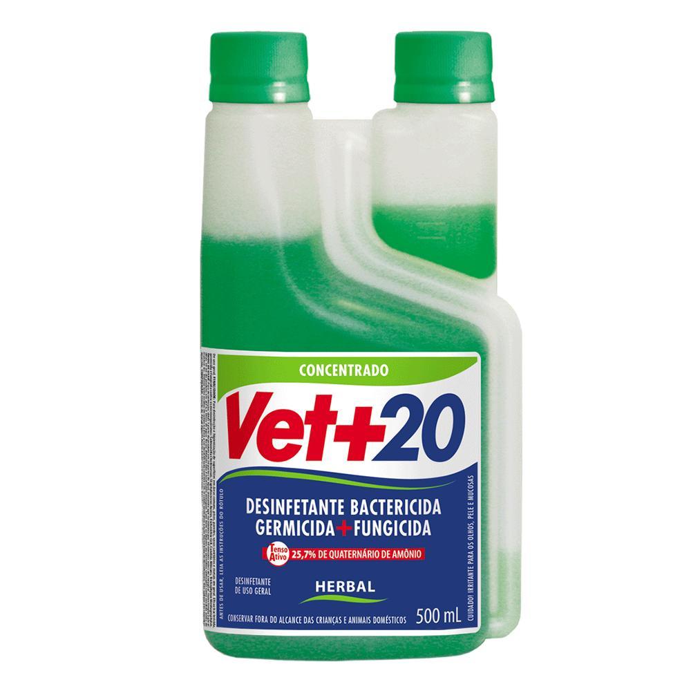 Desinfetante Bactericida Concentrado Vet+20 Herbal - 2