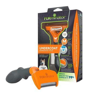Furminator Médio para Cães de Pelo Curto