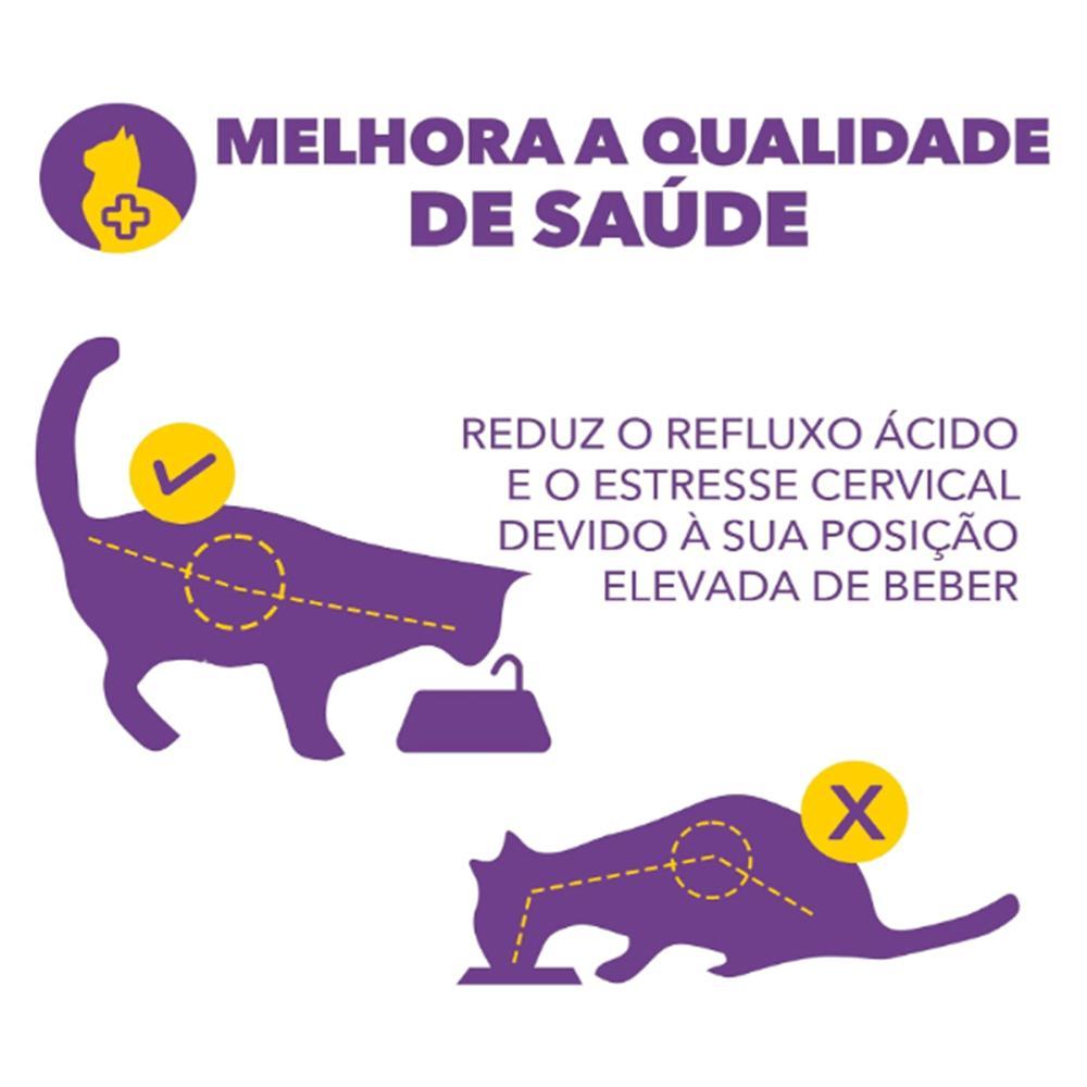 Fonte Bebedouro Aqua Mini Amicus Bivolt Vermelha - 6