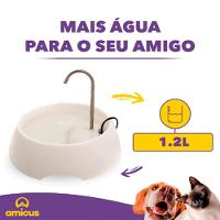 Fonte Bebedouro Aqua Mini Amicus Bivolt Azul - 12