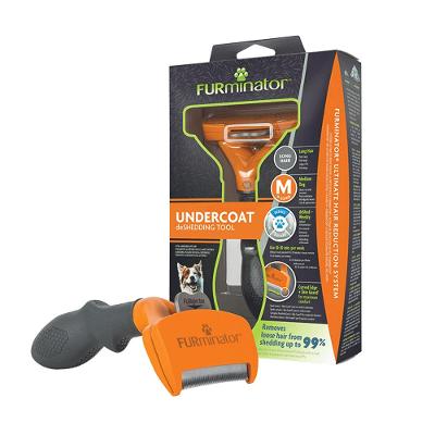 Furminator Médio para Cães de Pelo Longo