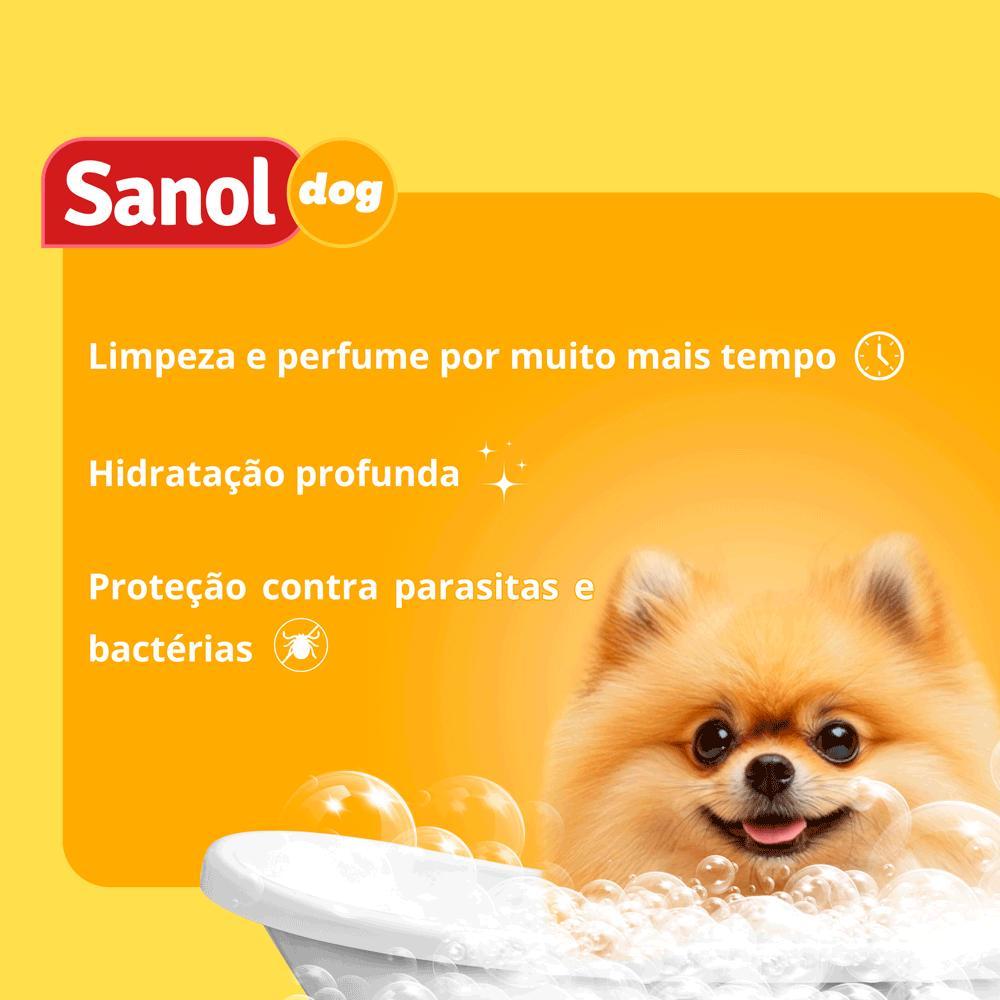 Kit Banho Sanol Dog Shampoo, Condicionador e Colônia - 6