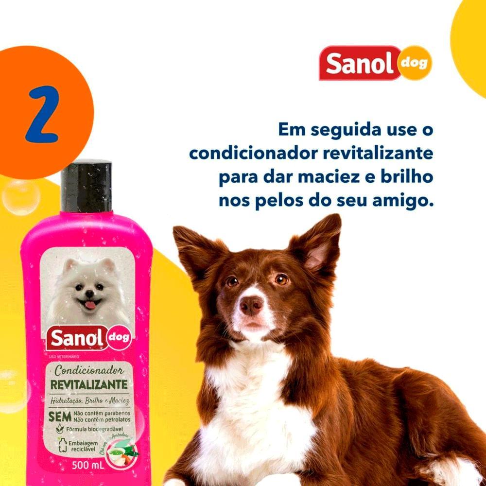 Kit Banho Sanol Dog Shampoo, Condicionador e Colônia - 8