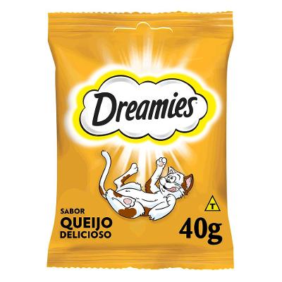 Petisco Dreamies Queijo para Gatos Adultos