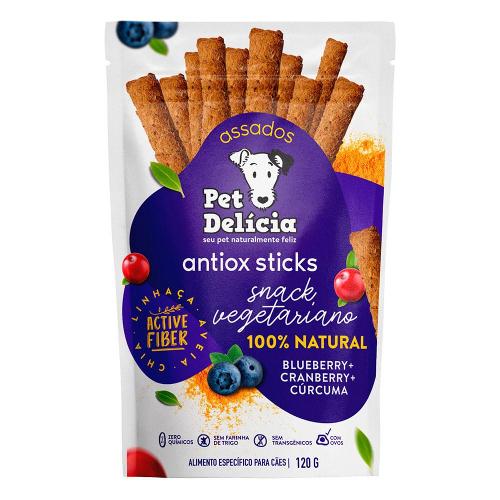 Petisco Pet Delícia Antiox Sticks