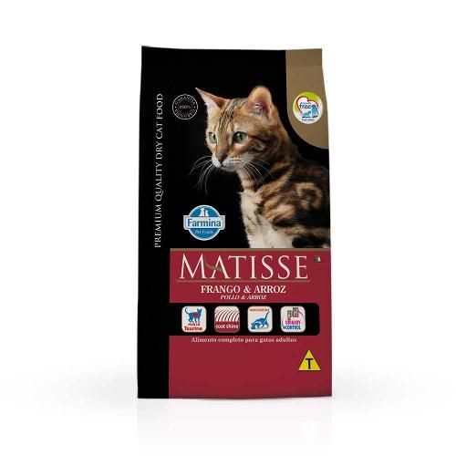 Ração Matisse Gatos Adultos Frango e Arroz