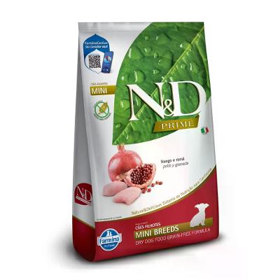 Ração N&amp;D Prime Cães Puppy Mini Frango e Romã