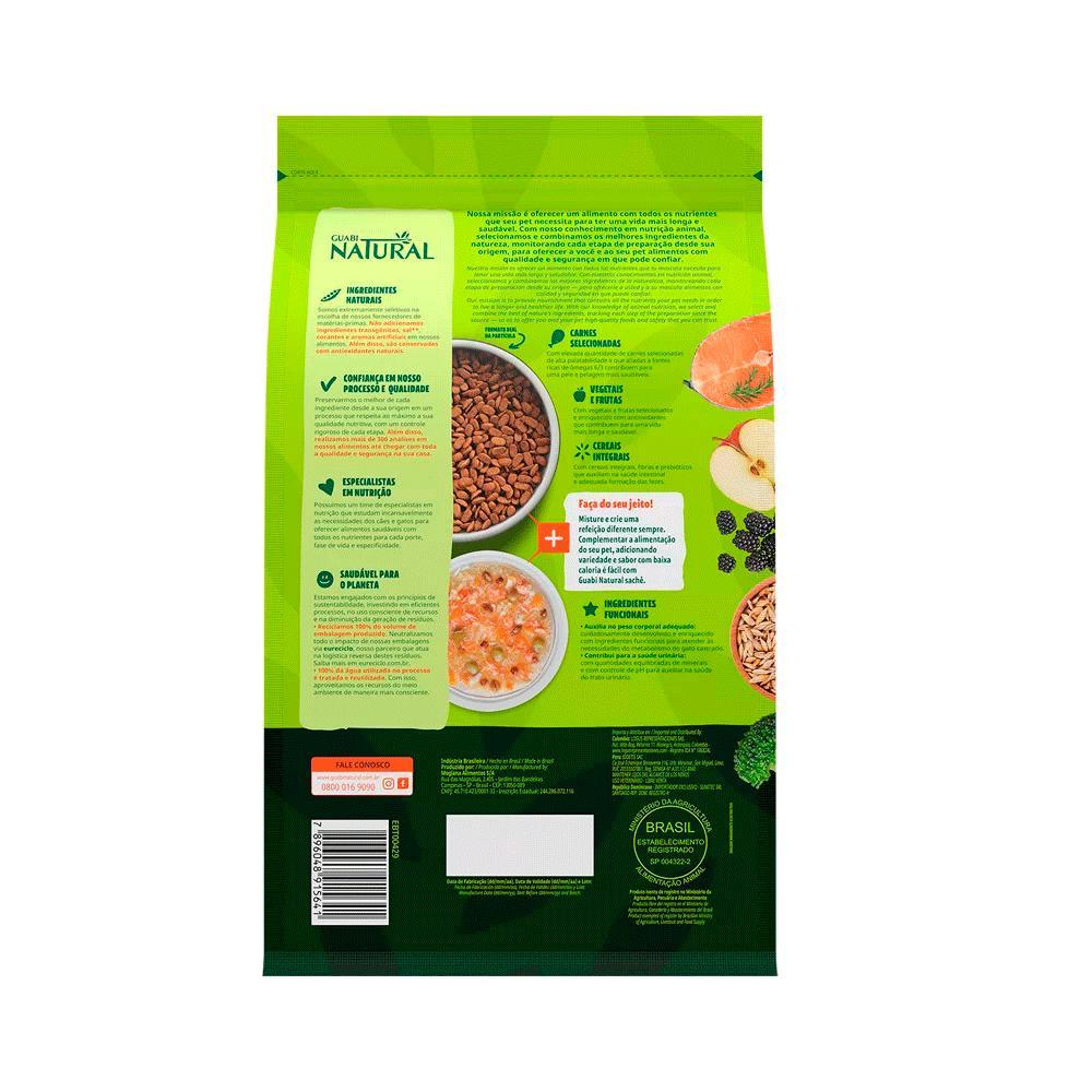 Ração Guabi Natural Gatos Adultos Castrados Salmão e Cevada - 6