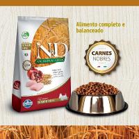 Ração N&amp;D Ancestral Grain Cães Senior Mini Frango
