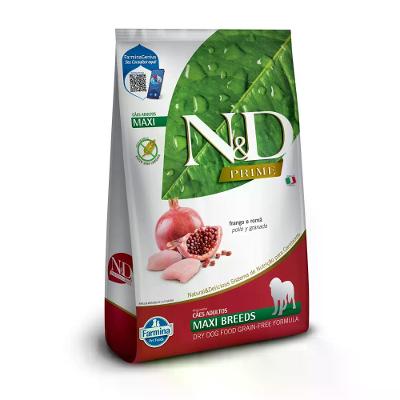 Ração N&amp;D Prime Cães Adultos Maxi Frango
