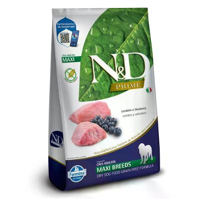 Ração N&amp;D Prime Cães Adultos Maxi Cordeiro