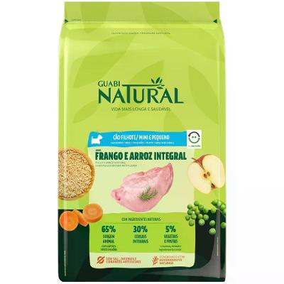 Ração Guabi Natural Cães Filhotes Mini e Pequenas 2,5kg
