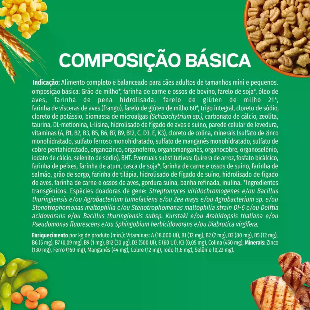 Ração Dog Chow Cães Adultos Minis e Pequenos Carne, Frango e Arroz - 6