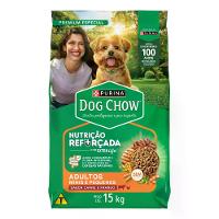 Ração Dog Chow Cães Adultos Minis e Pequenos Carne, Frango e Arroz - 1