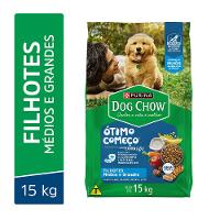 Ração Dog Chow Cães Filhotes Médios e Grandes Carne, Frango e Arroz - 2