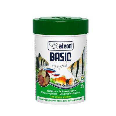Ração em Flocos para Peixes Basic Alcon