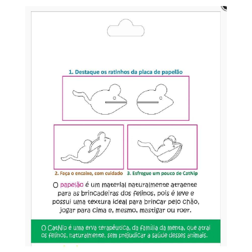 Ratinhos de Papelão PetPira 4 unidades - 4