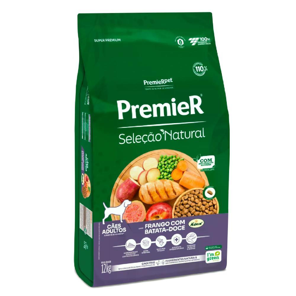 Ração Premier Seleção Natural Cães Adultos Frango com Batata Doce - 2