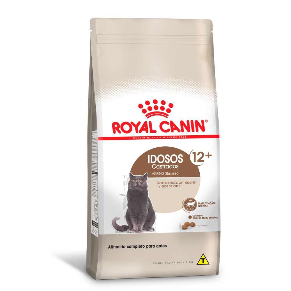 Ração Royal Canin para Gatos Adultos Castrados Acima de 12 anos - 1