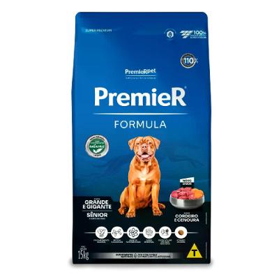 Ração Premier Formula Cães Sênior Raças Grandes e Gigantes Cordeiro