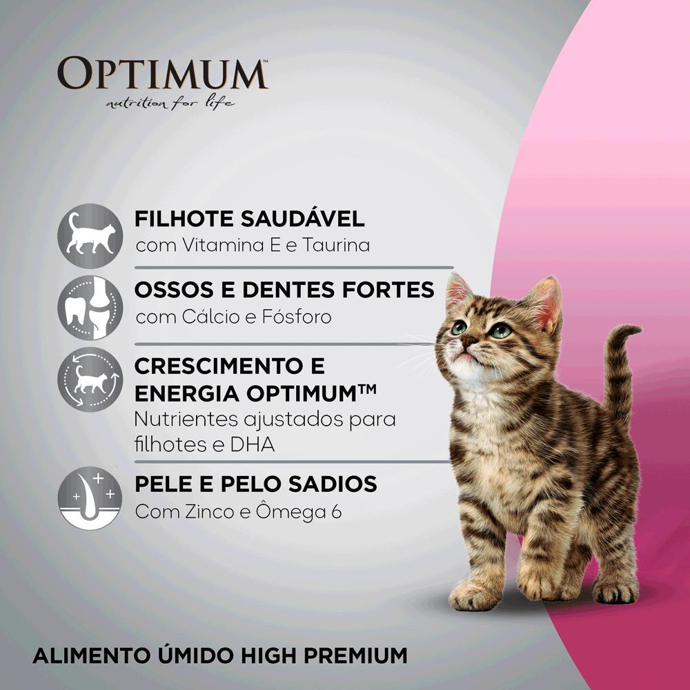 Ração Optimum para Gatos Filhotes Frango - 3