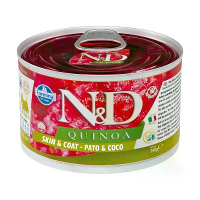 Ração Úmida N&D Cães Quinoa Skin&Coat Pato