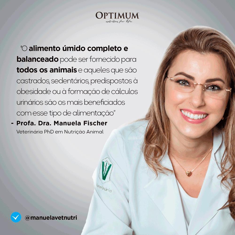 Ração Úmida Optimum Sachê Cães Filhotes Frango - 8