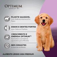 Ração Úmida Optimum Sachê Cães Filhotes Frango - 5