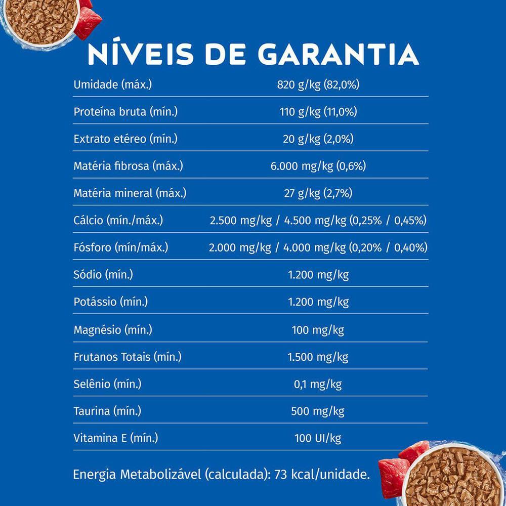 Ração Úmida Cat Chow Castrados Carne - 10