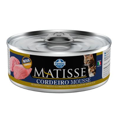 Ração Úmida Matisse Mousse Gatos Adultos Cordeiro