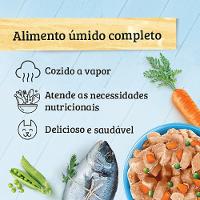 Ração Úmida Kelcat Peixe com Ervilha e Cenoura - 7