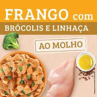 Ração Úmida Kelcat Frango com Brócolis e Linhaça - 10