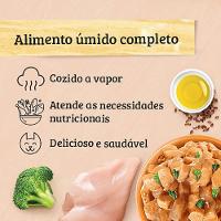 Ração Úmida Kelcat Frango com Brócolis e Linhaça - 7