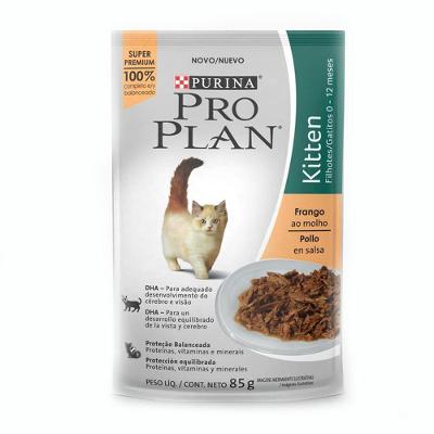 Ração Úmida Pro Plan Kitten Frango ao Molho