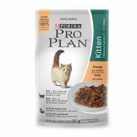 Ração Úmida Pro Plan Kitten Frango ao Molho - 1