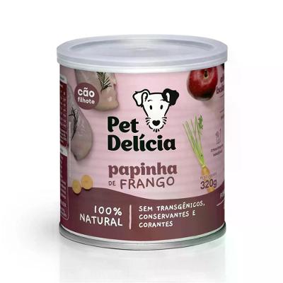Ração Úmida Pet Delícia Cães Filhotes Papinha de Frango