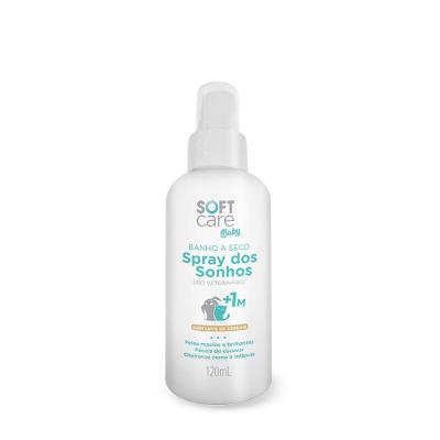 Banho a Seco 1 Mês+ Spray dos Sonhos Soft Care Baby