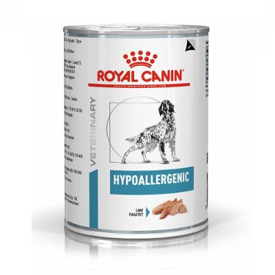 Ração Úmida Royal Canin Lata Veterinary Diet Hypoallergenic para Cães Adultos com Alergias