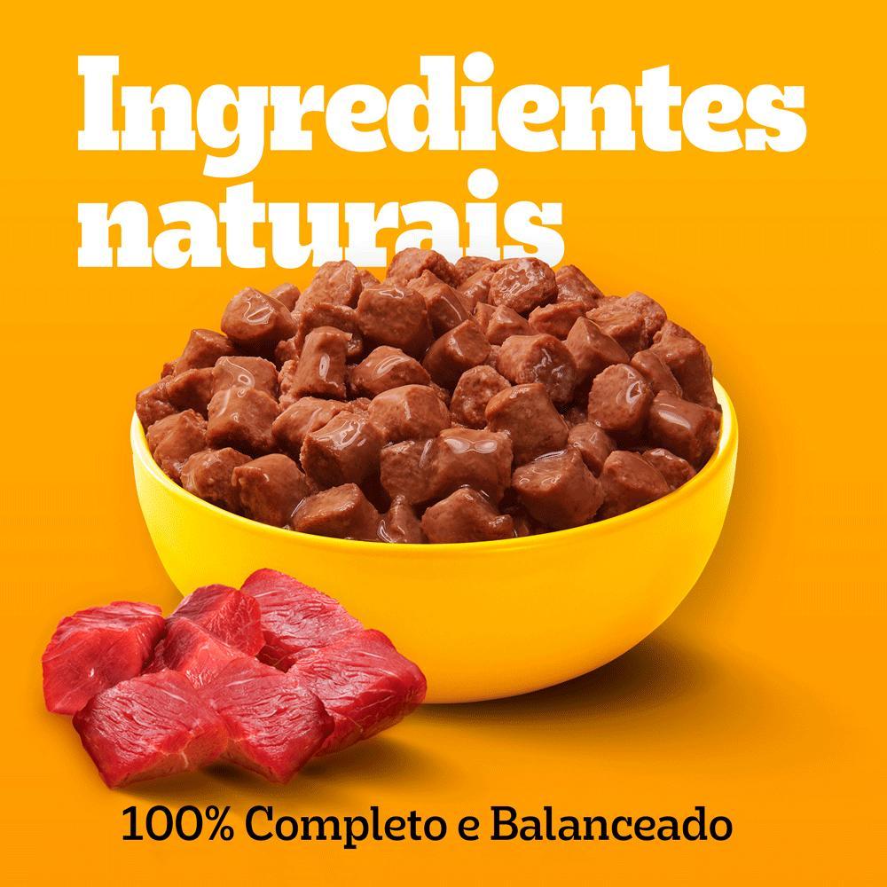 Ração Úmida Pedigree Sachê Cães Filhotes Carne ao Molho - 6